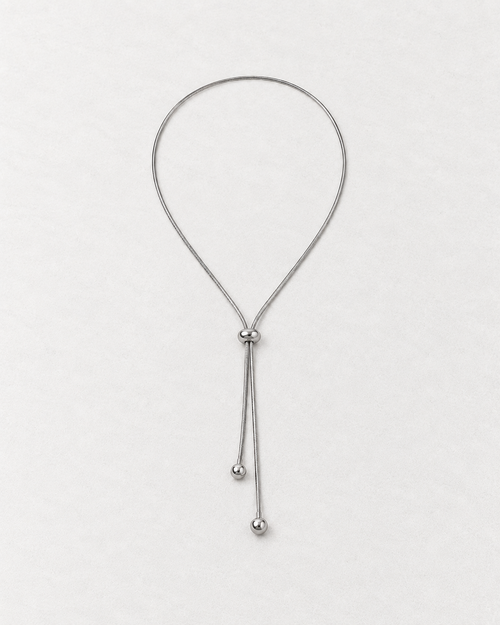PARLX Adjustable Snake Chain in polished steel on light concrete — supplier-referenced rendering